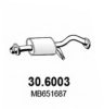 MITSUBISHI MB651687 Middle Silencer